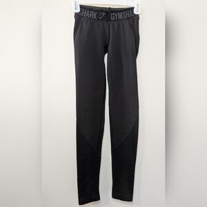 Gymshark Dry Moisture Management Leggings Black Gym Workout Base Layer Size XS